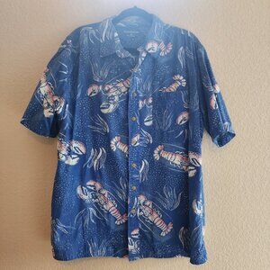 Croft & Barrow Lobster Button-up - XL